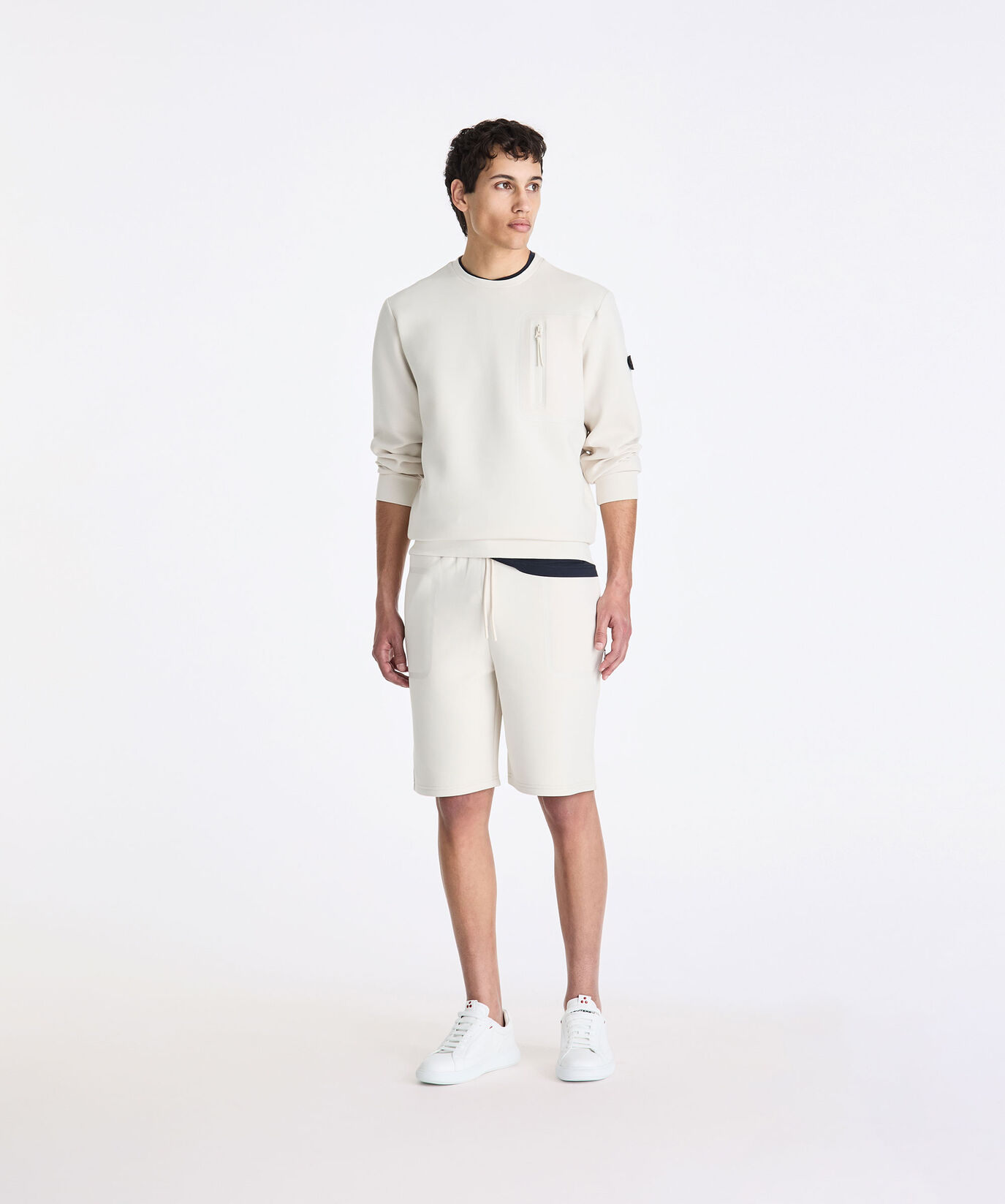 Sweatshirt with chest pocket and taping  Peuterey - large image number 0