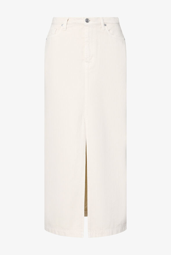 Jupe en coton fendue sur le devant  Peuterey - still-fondo-neutro