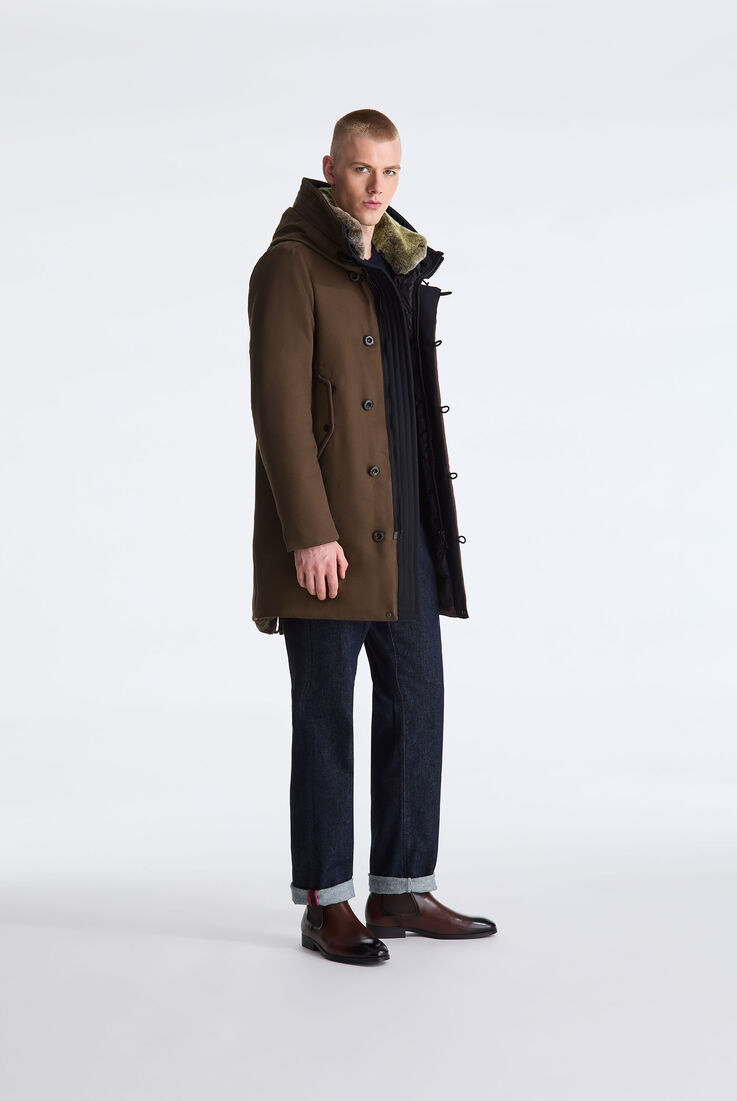 Functional Parka with Fur Edging  Peuterey - medium