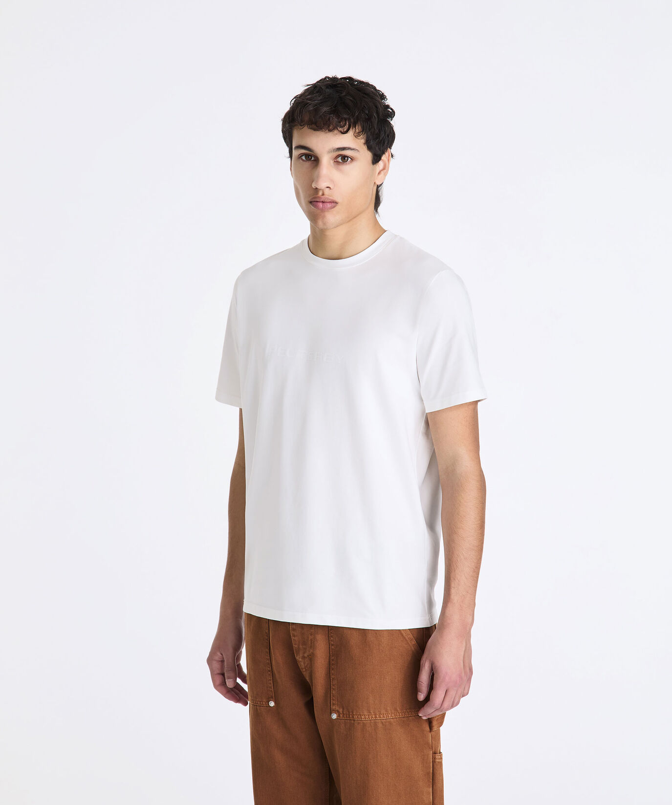 T-shirt with heat-taped lettering  Peuterey - large image number 1