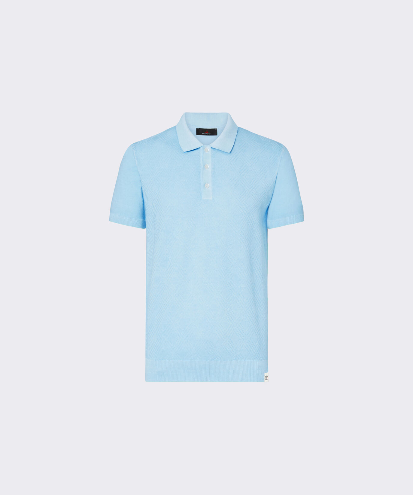 Poloshirt aus st&uuml;ckgef&auml;rbtem Baumwolltrikot  Peuterey - large image number 4