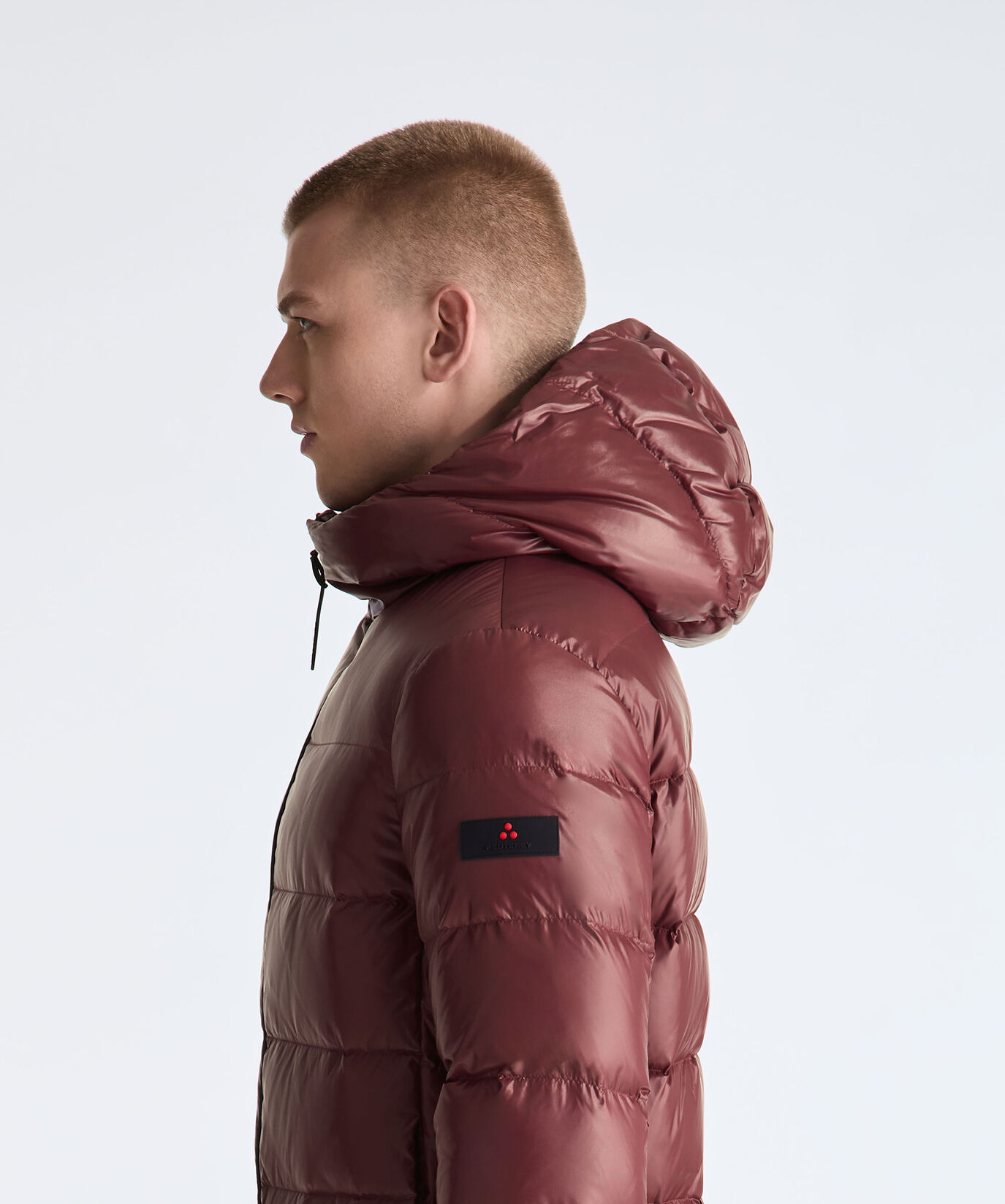 Nylon Hooded Down Jacket  Peuterey - large