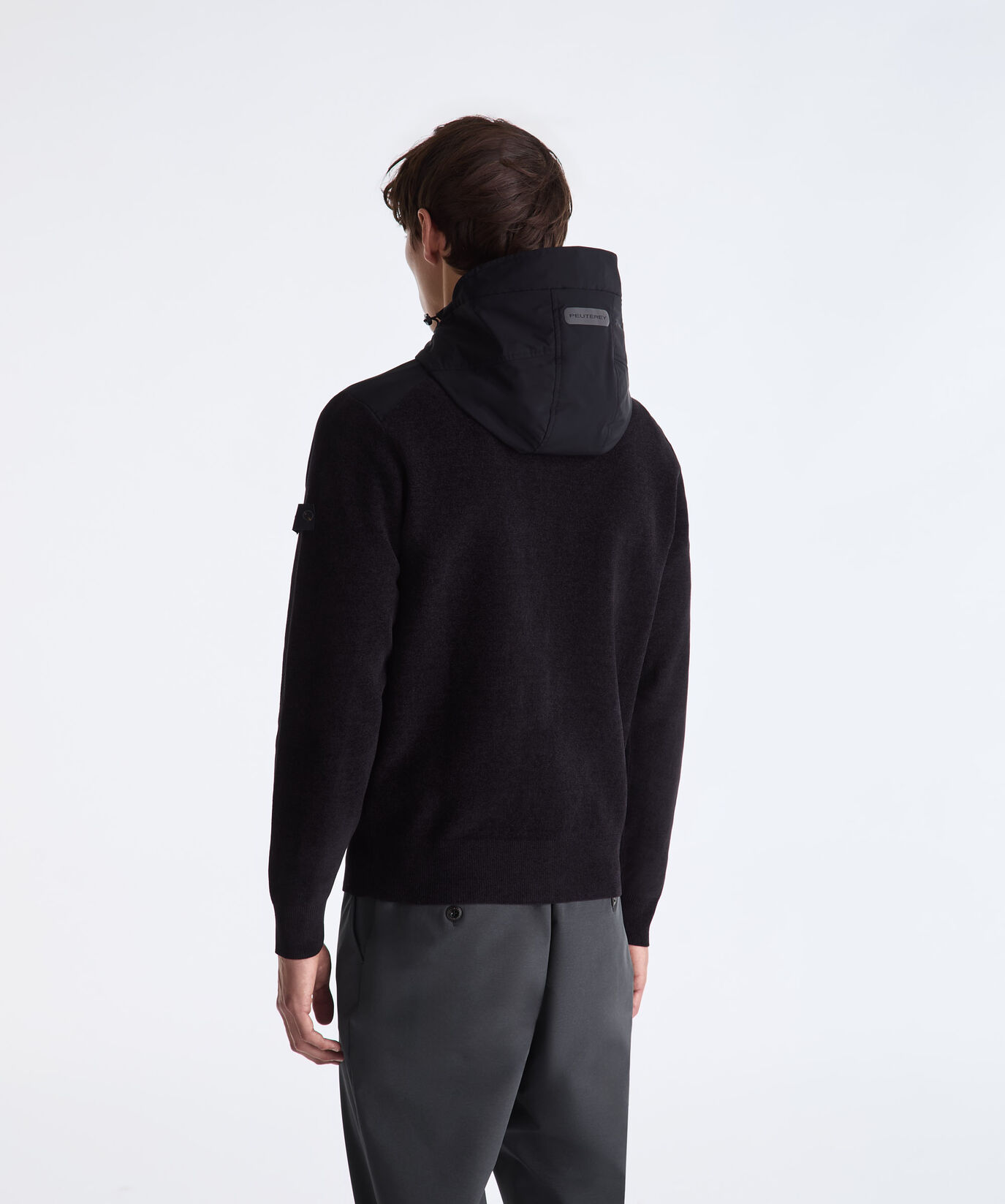 Chenille and Nylon Sweatshirt  Peuterey - large image number 3