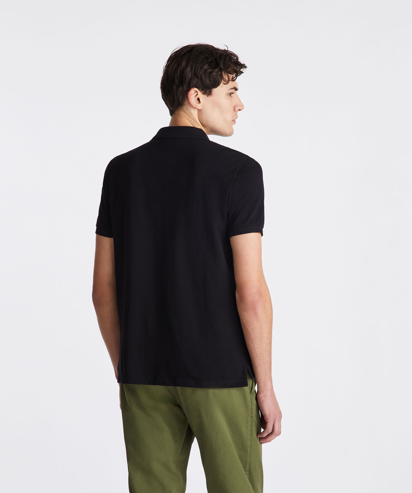 Cotton pique polo shirt with embroidered logo  Peuterey - large