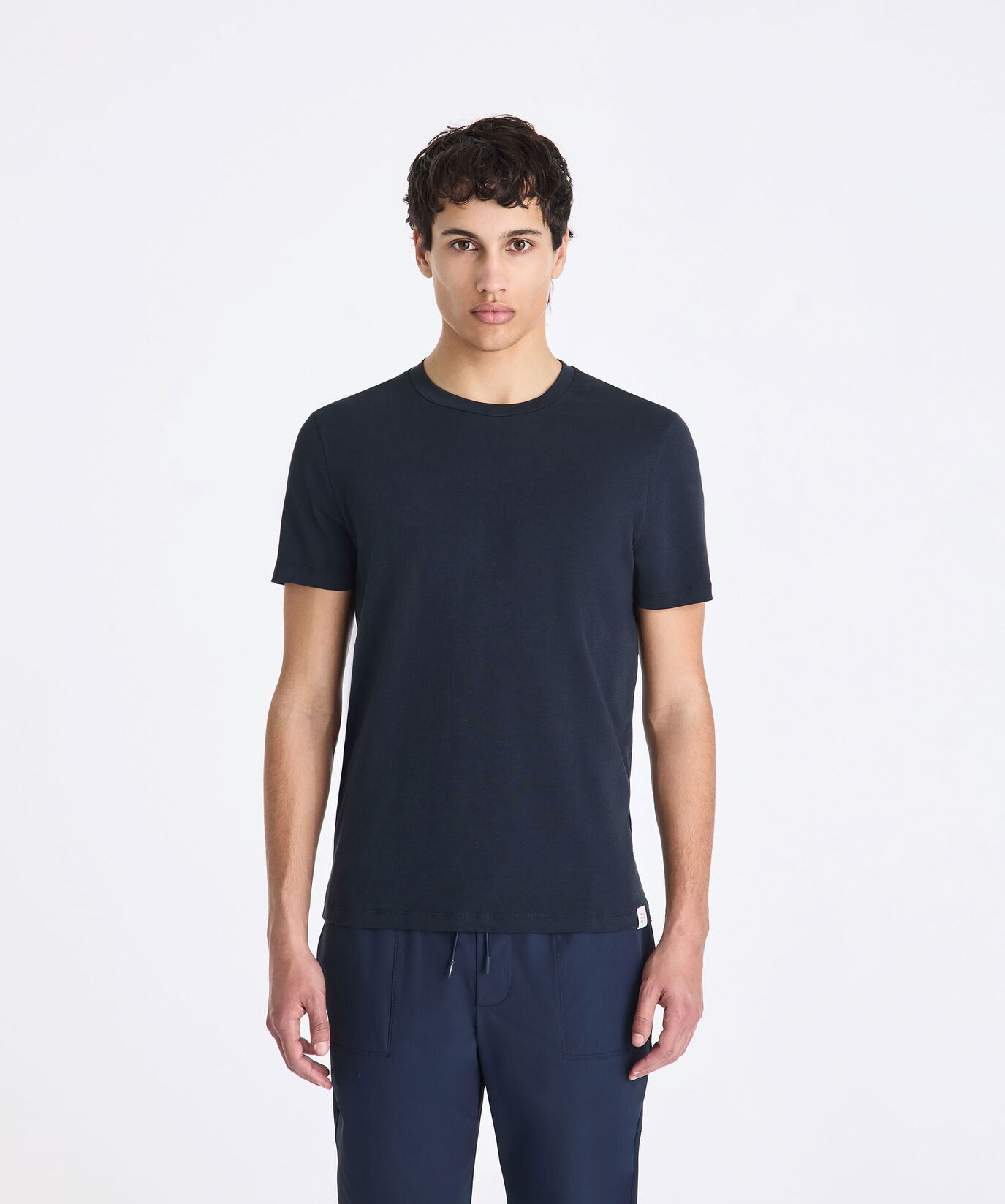 Stretch cotton T-shirt with printed logo  Peuterey - large image number 1