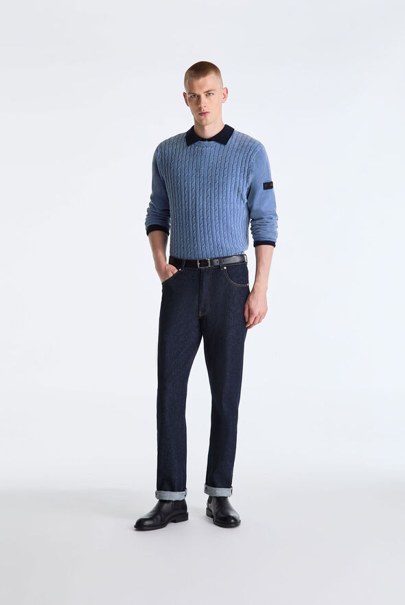 Chenille Cable Knit Sweater  Peuterey - medium
