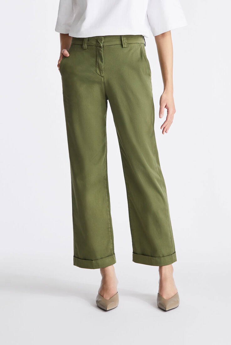 Stretch cotton gabardine trousers  Peuterey - medium