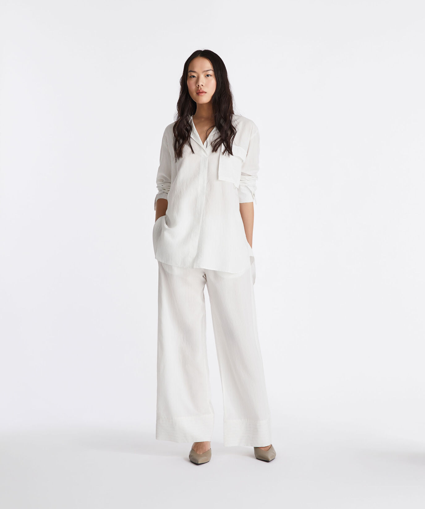 Oversize viscose blend shirt  Peuterey - large image number 0