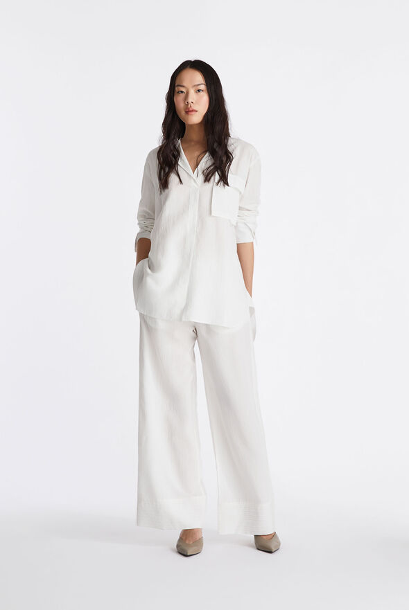 Oversize viscose blend shirt  Peuterey - medium