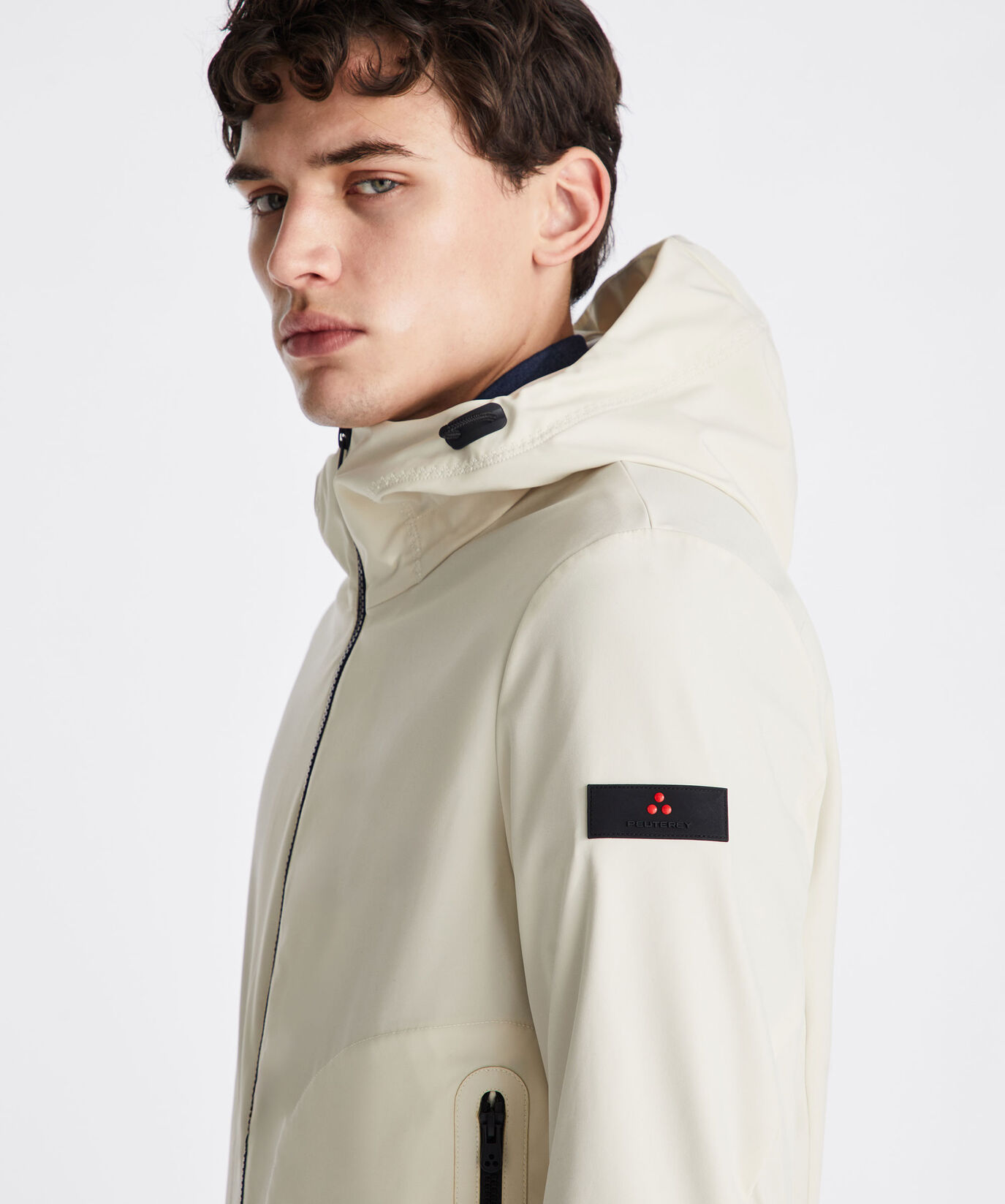 Short hooded windbreaker  Peuterey - large