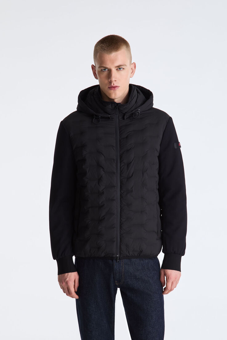 Double-Fabric Jacket with Geometric Quilting  Peuterey - medium