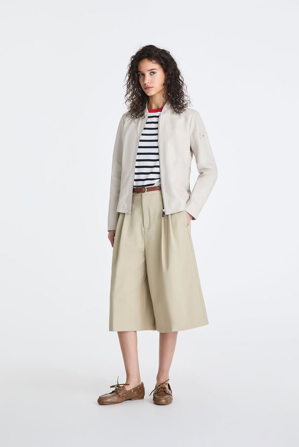 Biker court en cuir nappa teint  Peuterey - medium