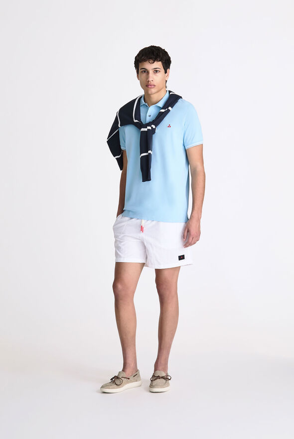Stretch cotton pique polo shirt  Peuterey - medium