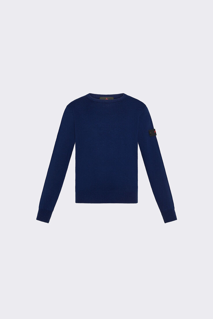 Wool and Nylon Crew-Neck Sweater  Peuterey - medium