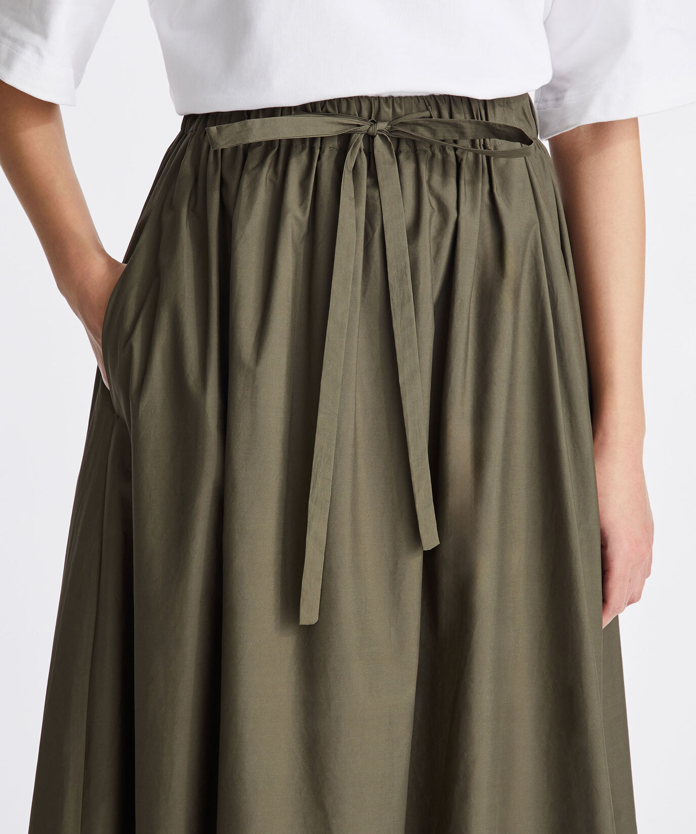 Maxi gonna in cotone  Peuterey - large