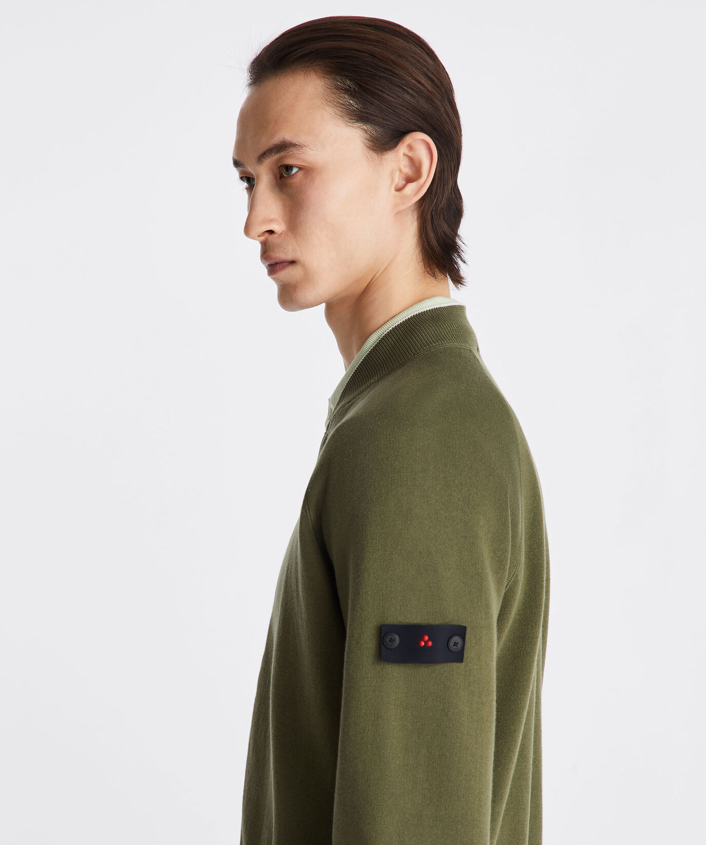 Blouson avec fermeture zipp&eacute;e int&eacute;grale effet sweat-shirt  Peuterey - large