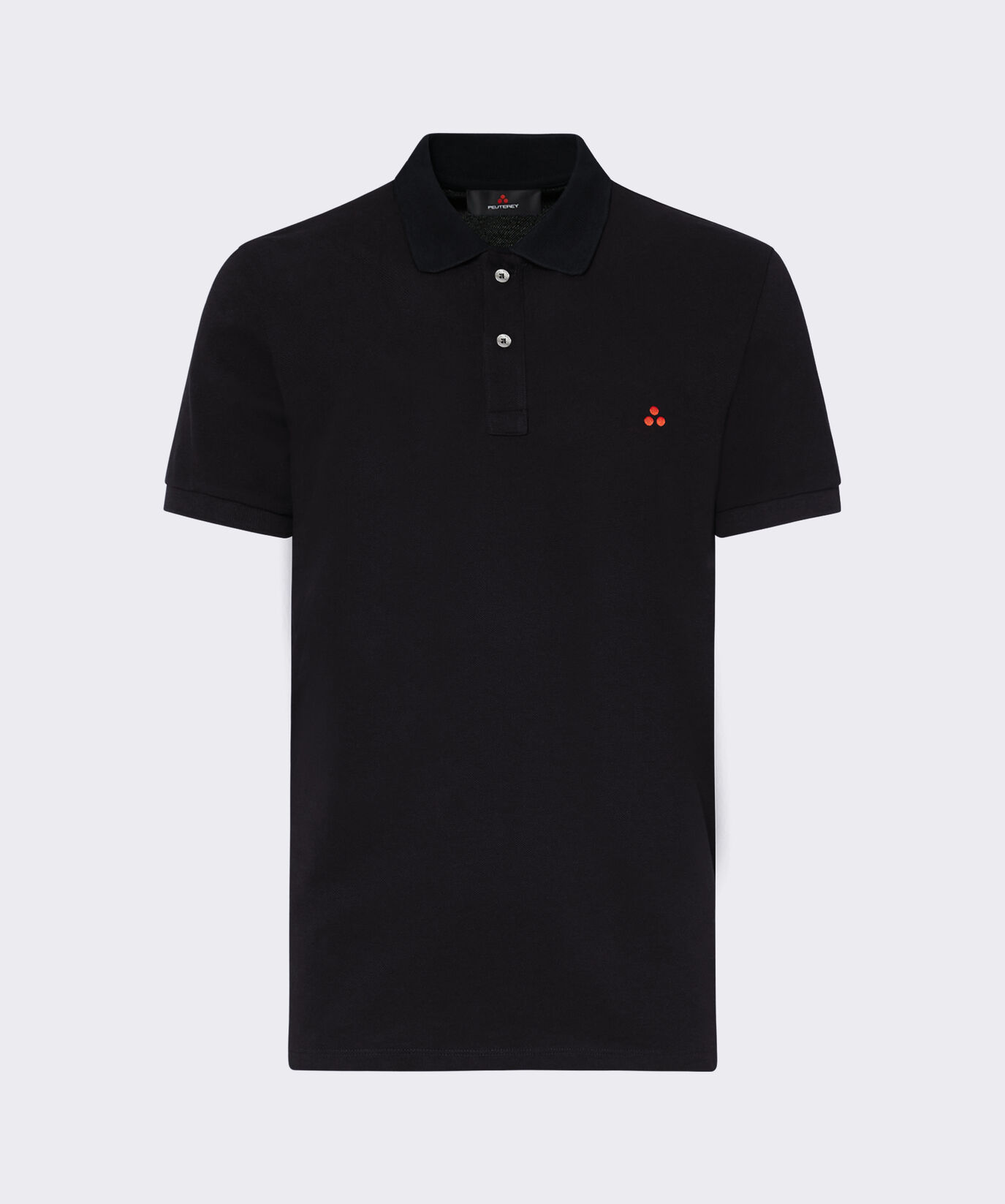 Polo en coton piqu&eacute; avec logo brod&eacute;  Peuterey - large