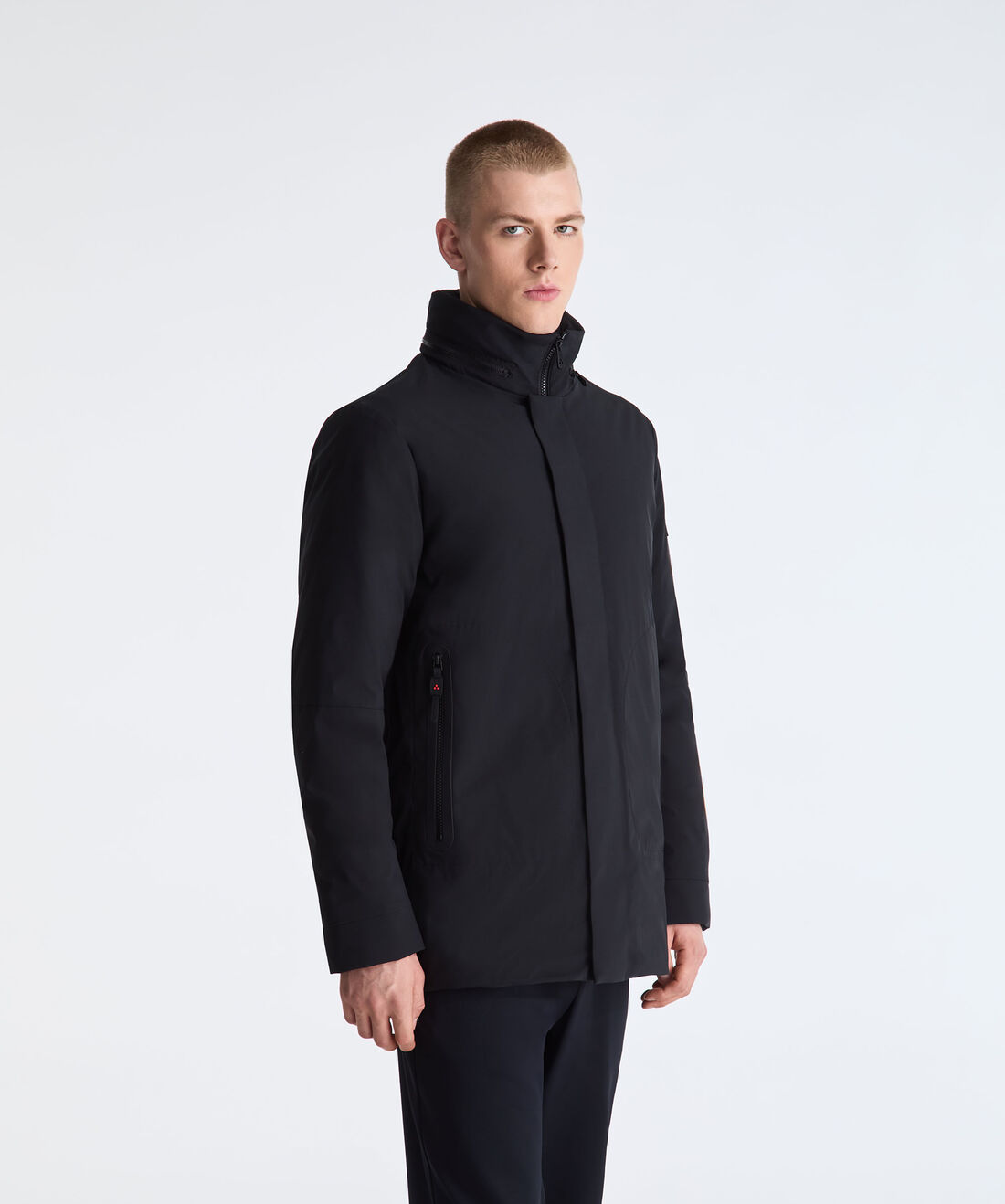 Jacket with Hidden Hood