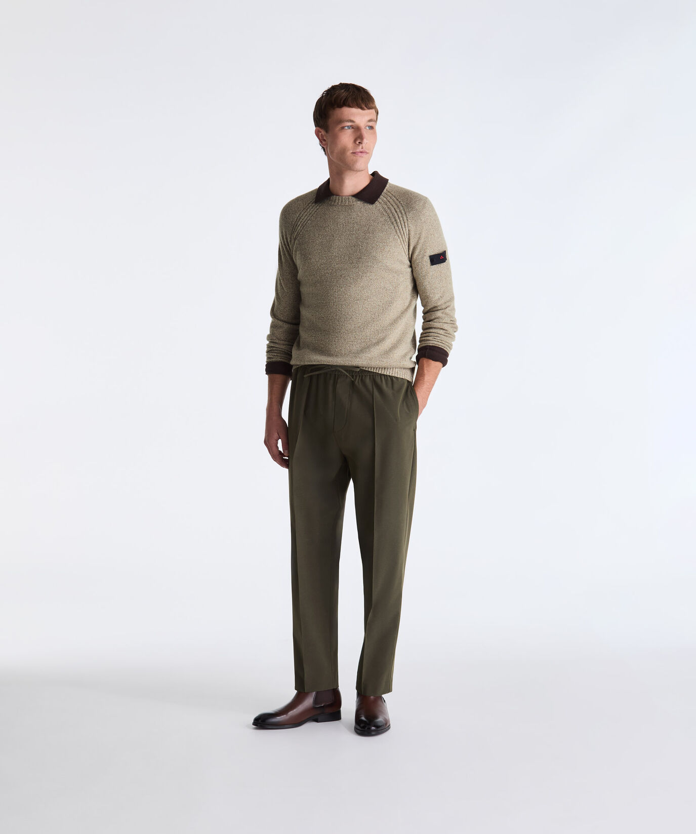 Moulin&eacute; Wool Blend Knit Sweater  Peuterey - large image number 0