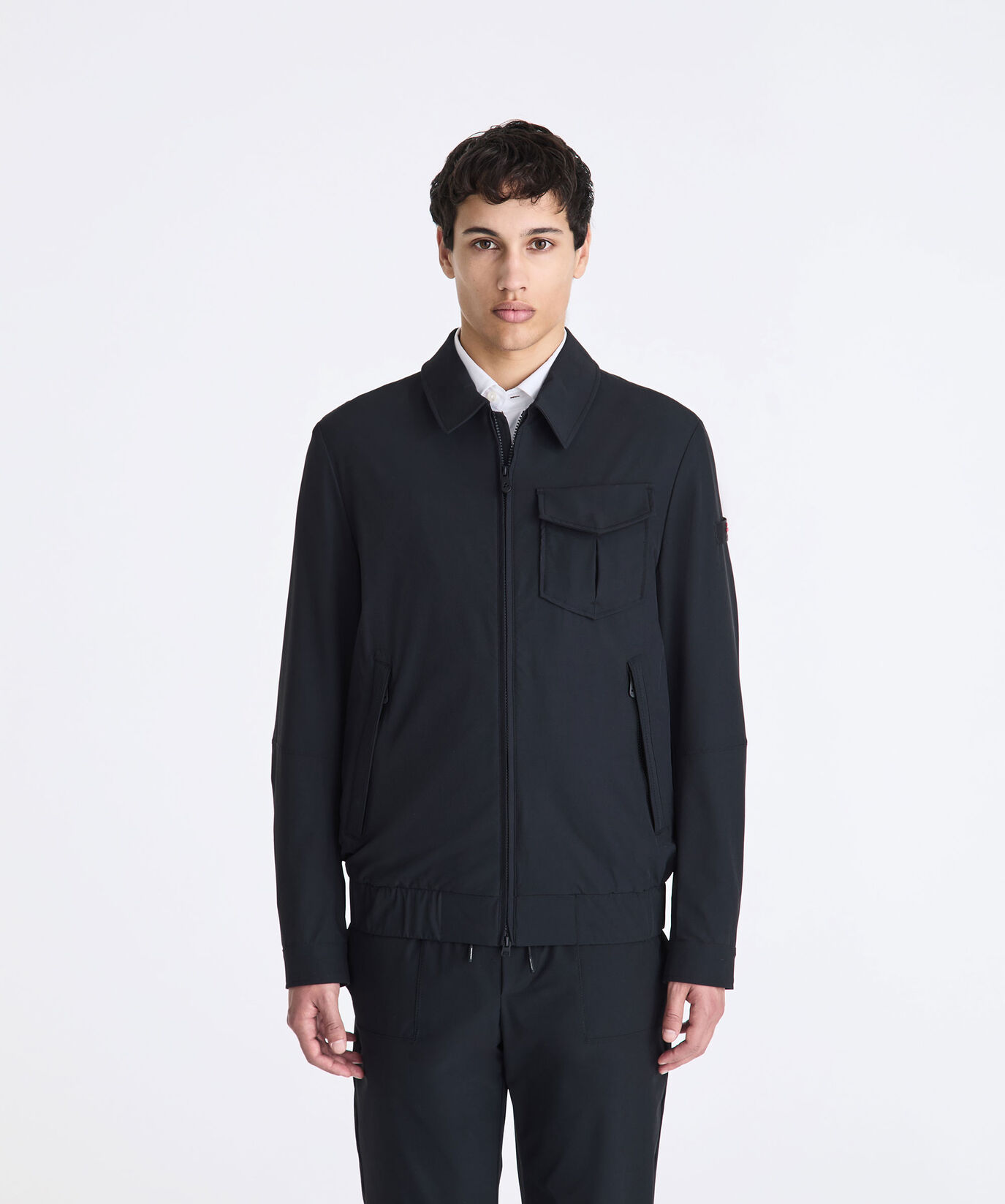 Chaqueta b&oacute;mber con cuello camisero  Peuterey - large image number 1