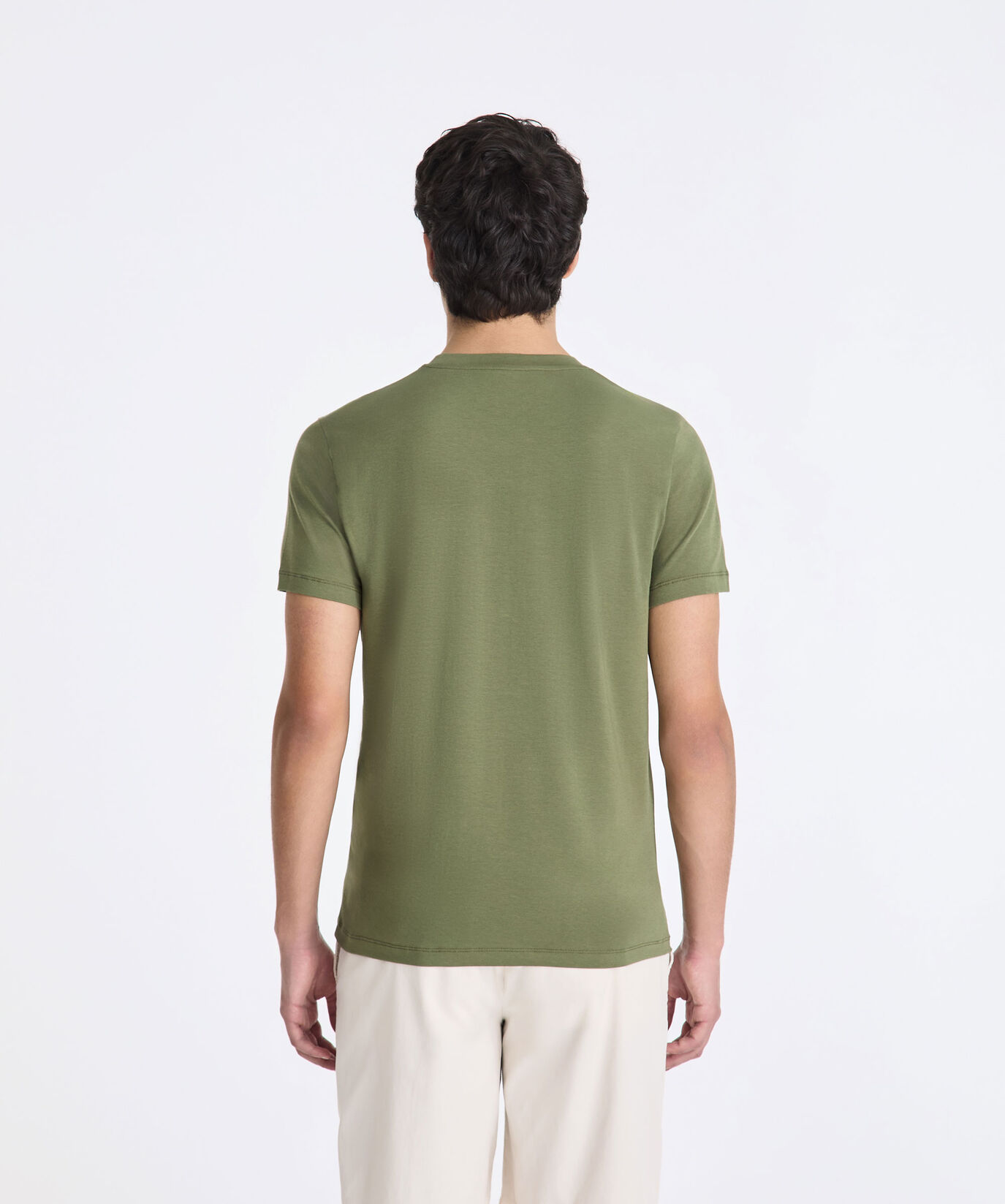 Stretch cotton T-shirt with printed logo  Peuterey - large