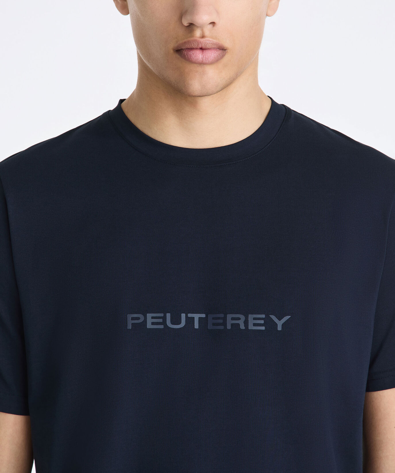 T-shirt with heat-taped lettering  Peuterey - large image number 2