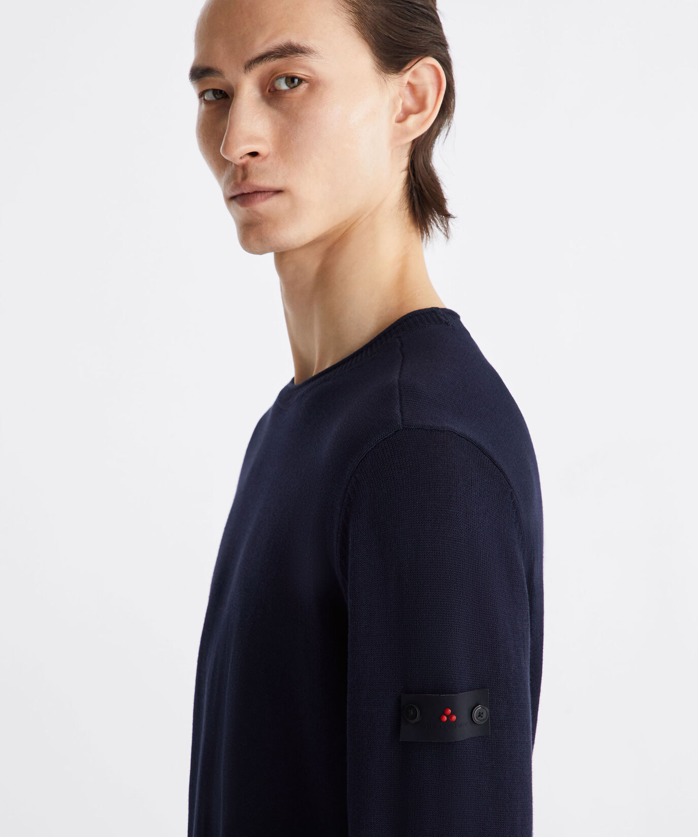 Maglia girocollo in tricot di cotone  Peuterey - large