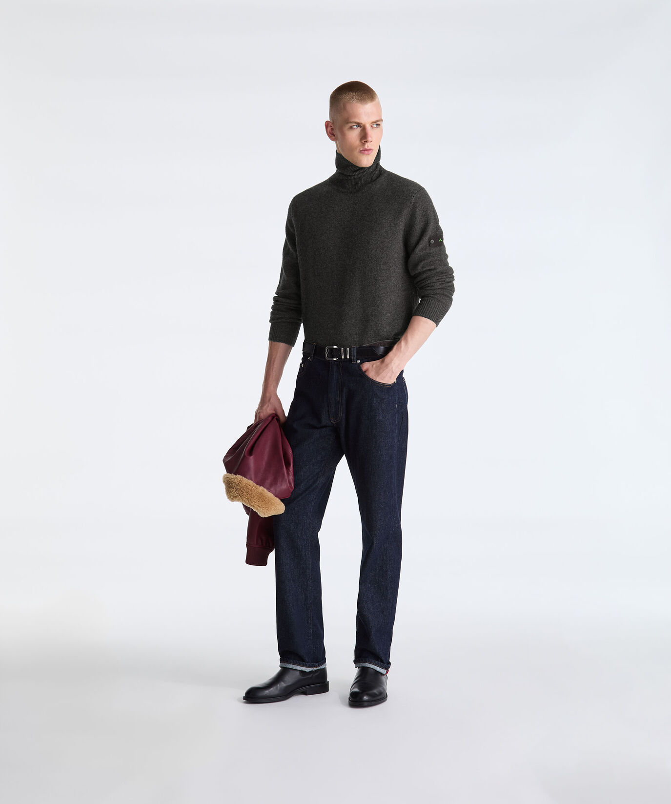 Rollkragenpullover aus einer Yakwollmischung  Peuterey - large image number 0