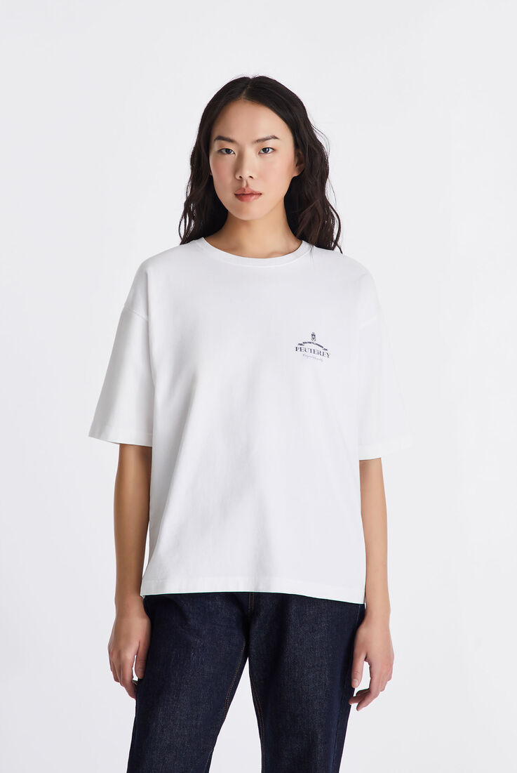 T-shirt avec imprim&eacute; sur la poitrine  Peuterey - medium