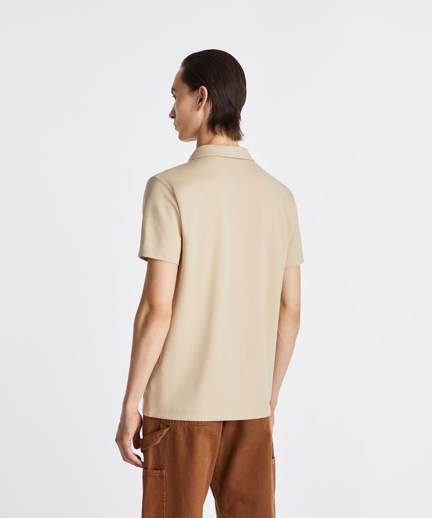 Poloshirt aus Baumwolltrikot mit Pikeemuster  Peuterey - large