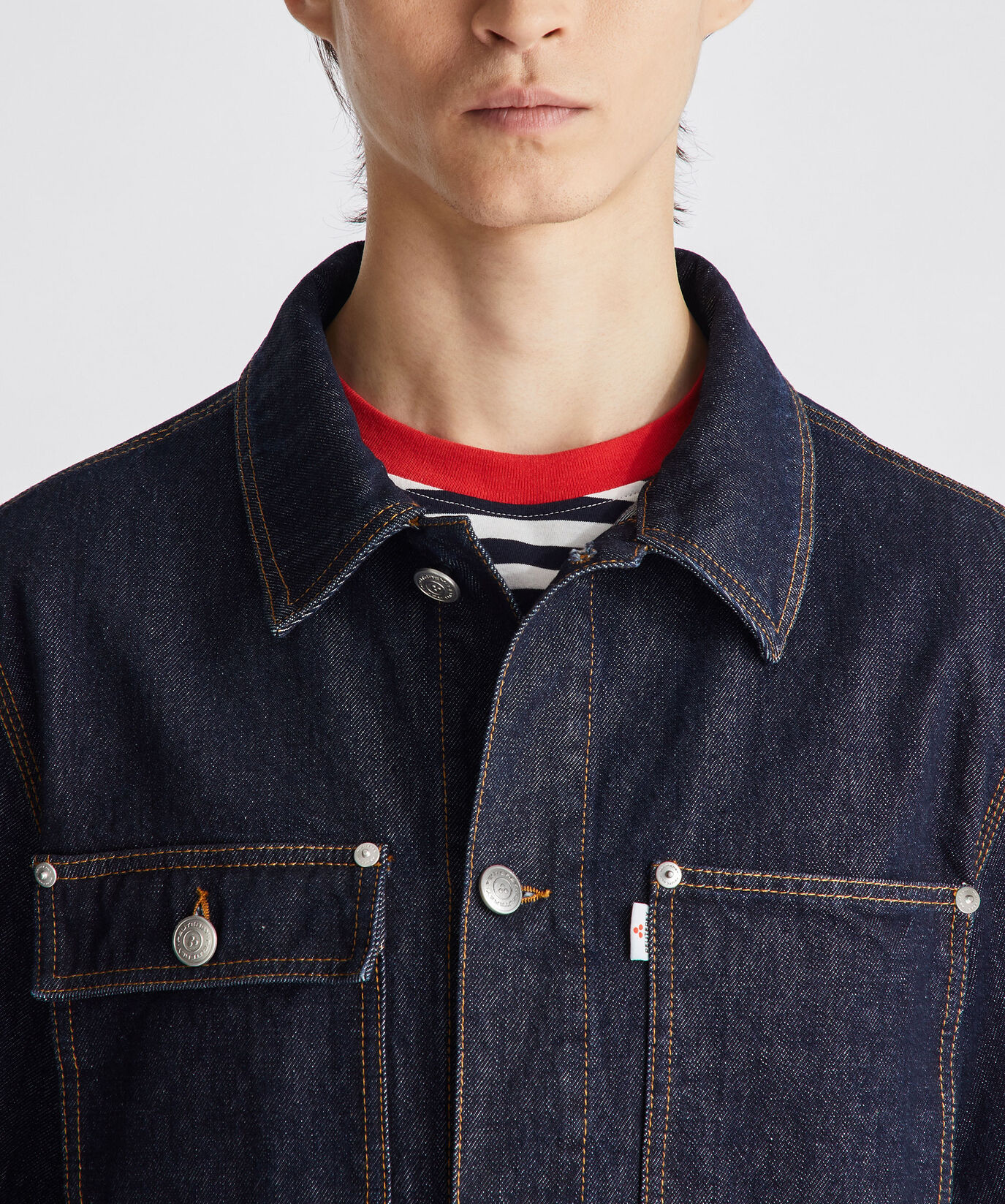 Veste workwear en serg&eacute; de coton  Peuterey - large