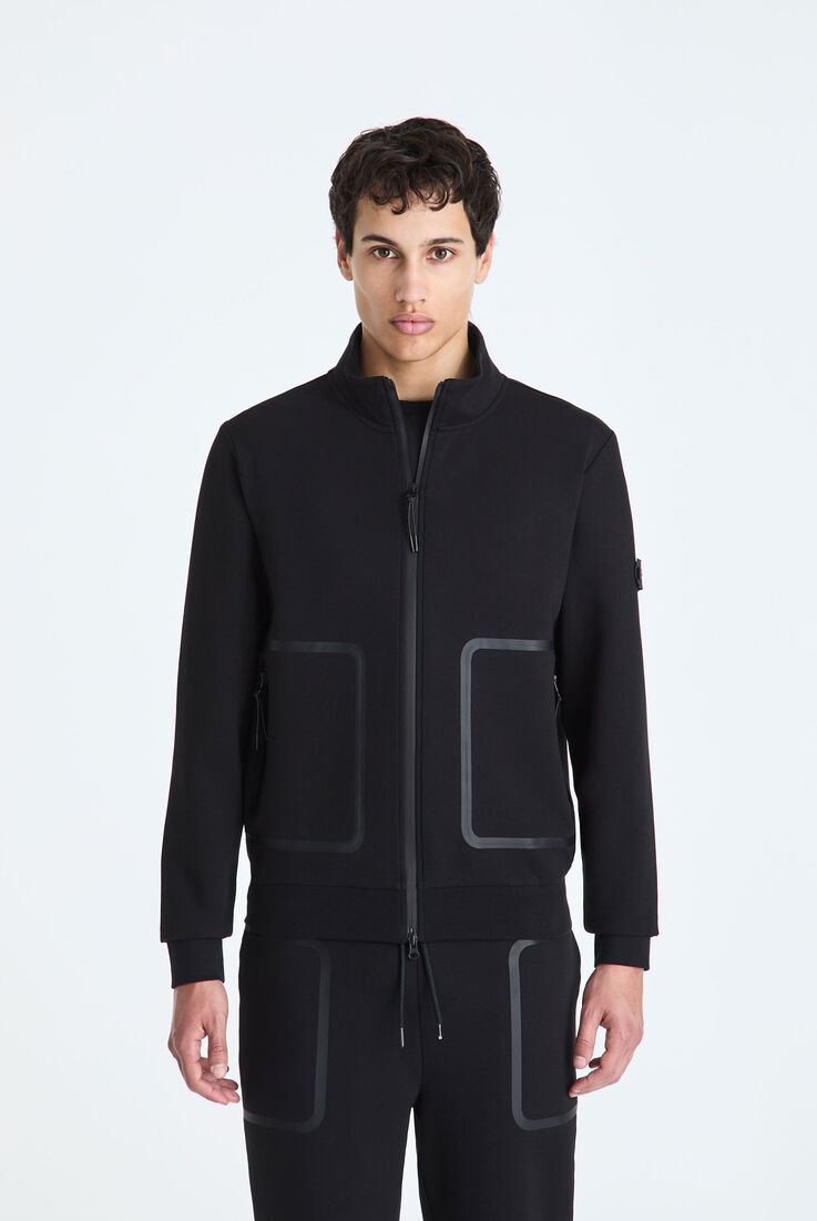 Sweatshirt with pockets with rubberized taping  Peuterey - medium