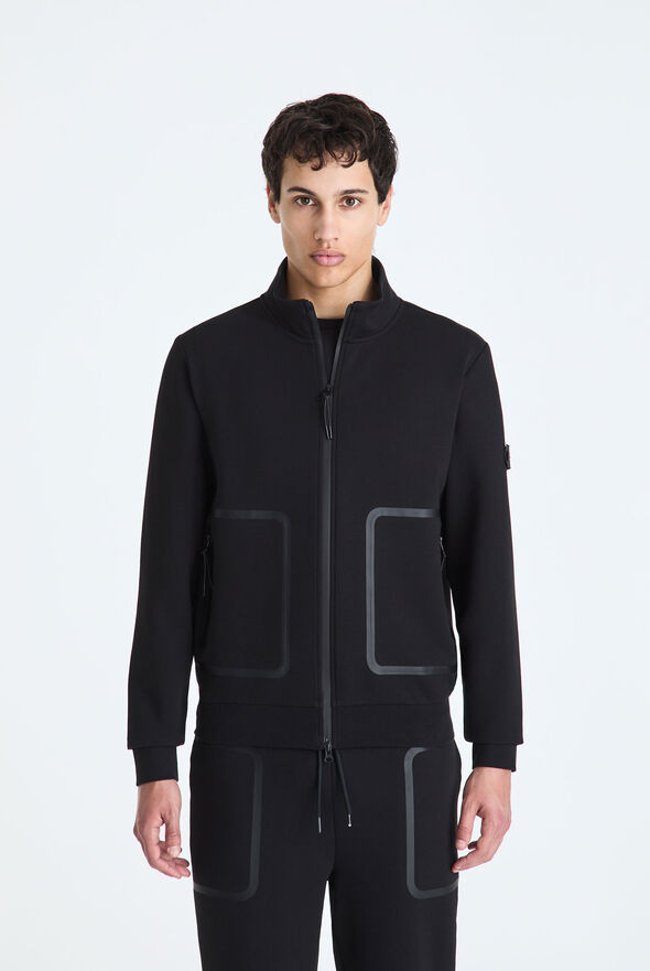 Felpa con tasche con nastrature gommate  Peuterey - medium