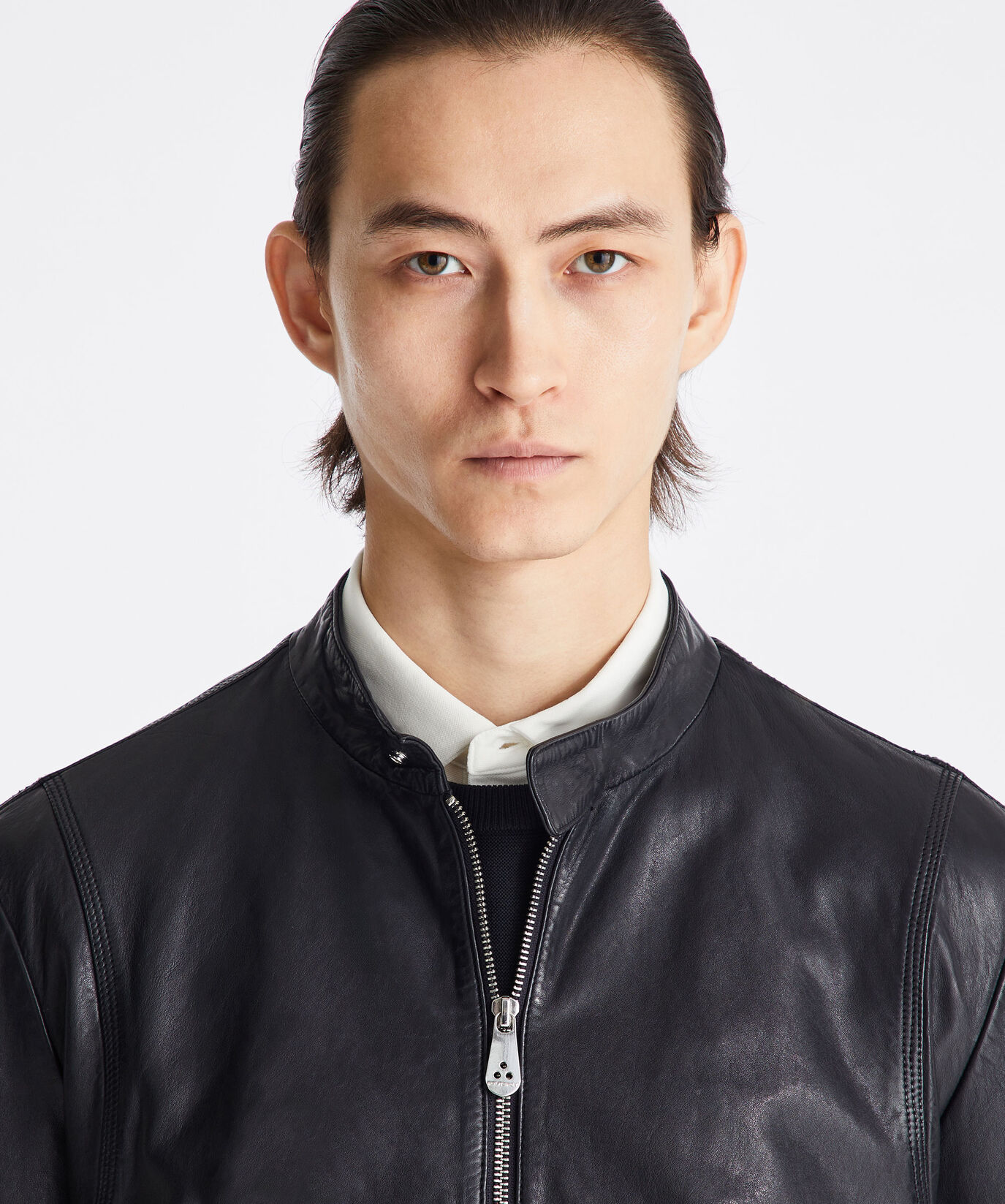 Blouson en cuir nappa teint  Peuterey - large