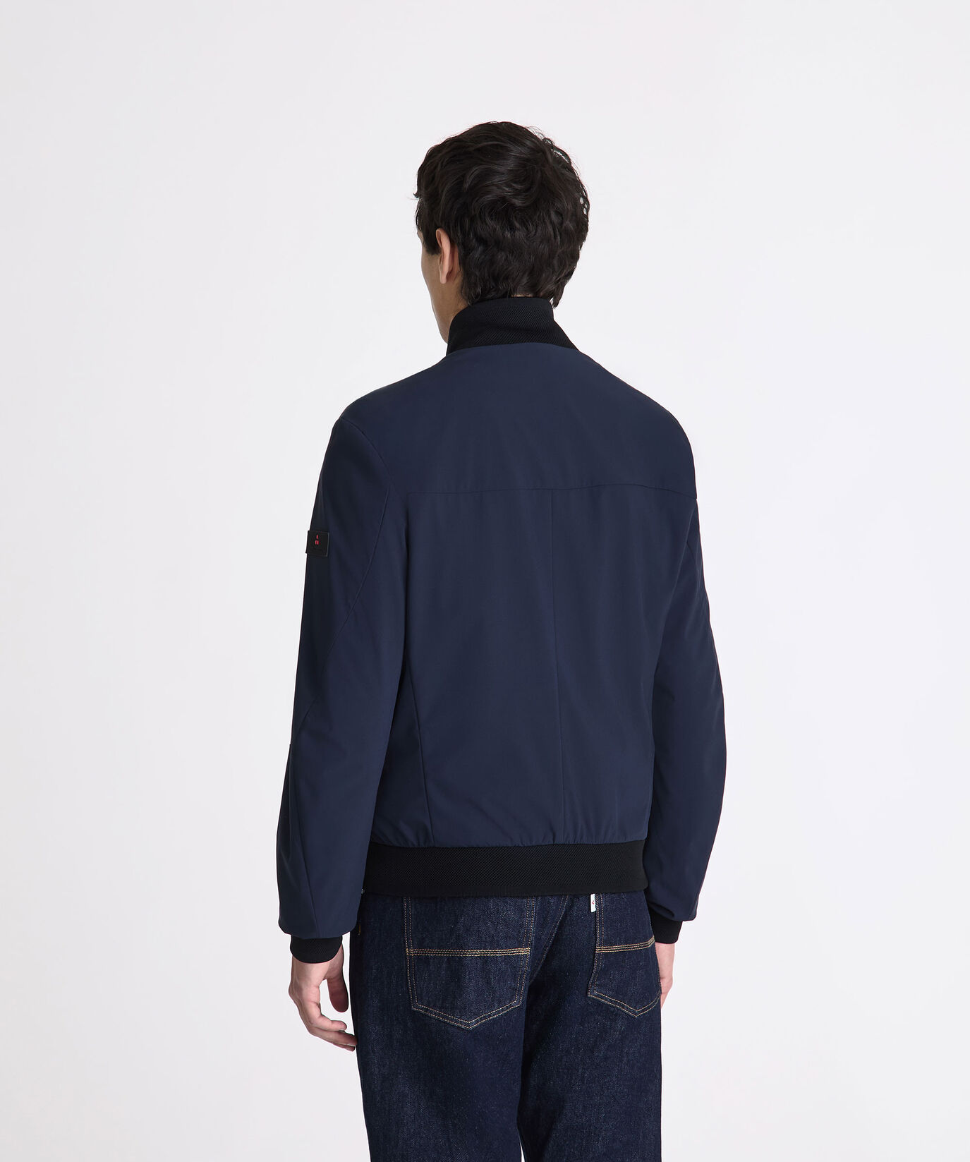 Stretch bomber jacket with contrasting details  Peuterey - large