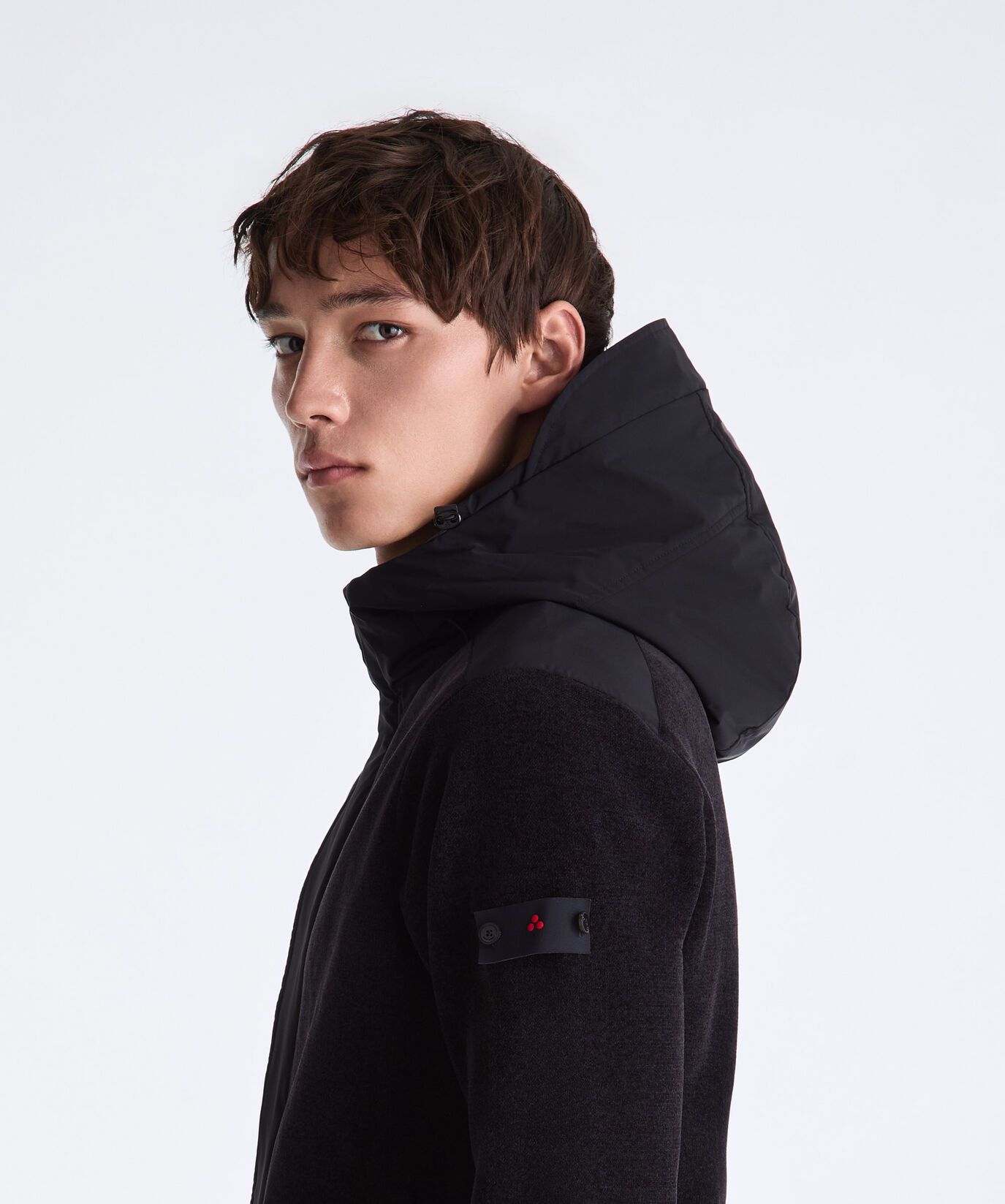 Chenille and Nylon Sweatshirt  Peuterey - large image number 2