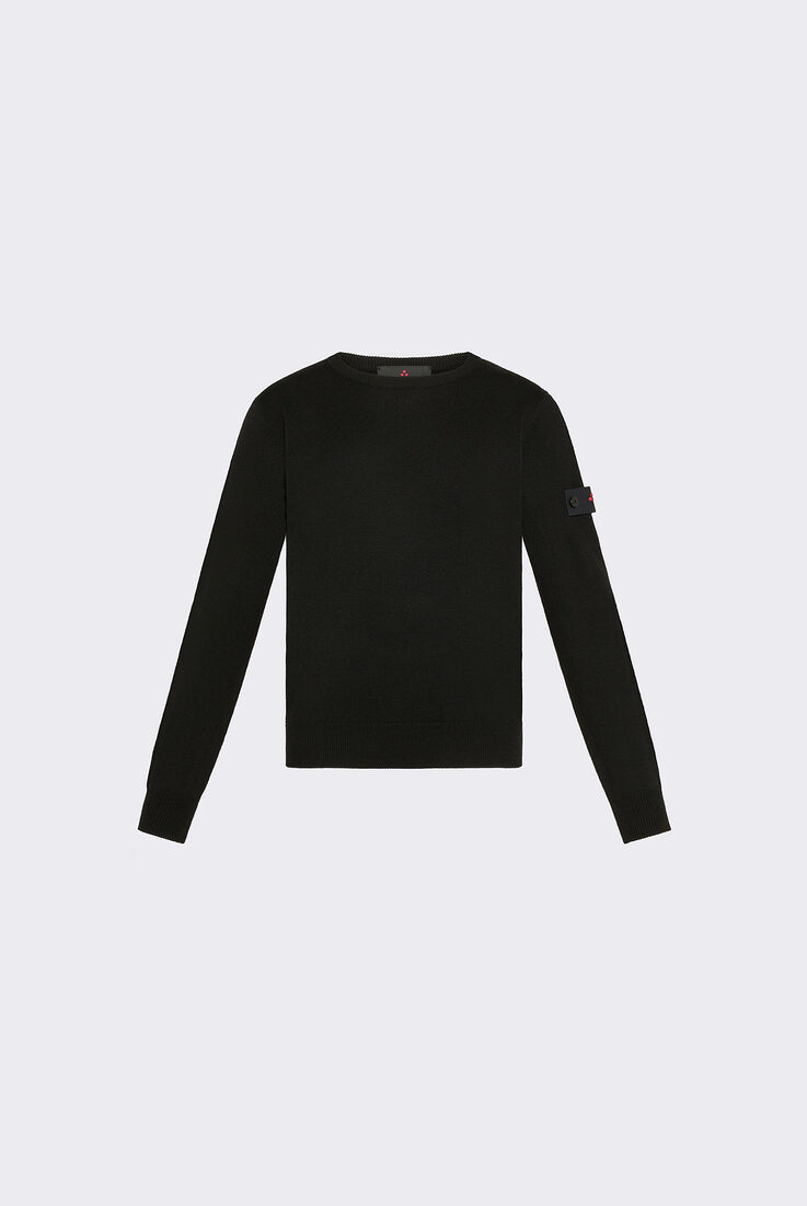 Wool and Nylon Crew-Neck Sweater  Peuterey - medium