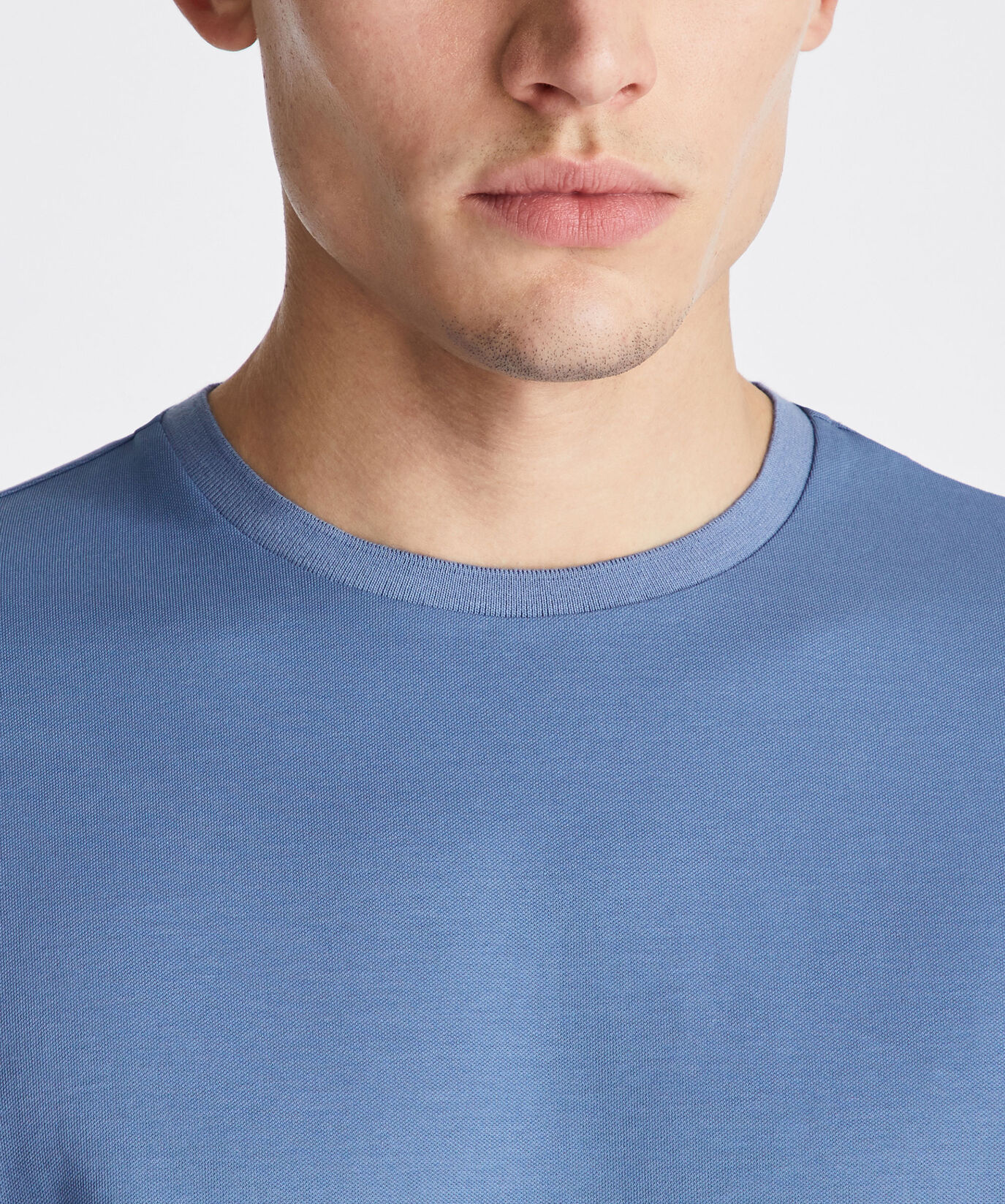 Stretch cotton and silk pique t-shirt  Peuterey - large image number 2