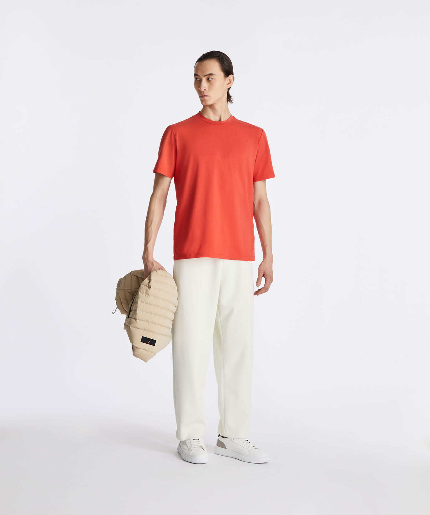 T-shirt avec lettrage thermocoll&eacute;  Peuterey - large image number 0