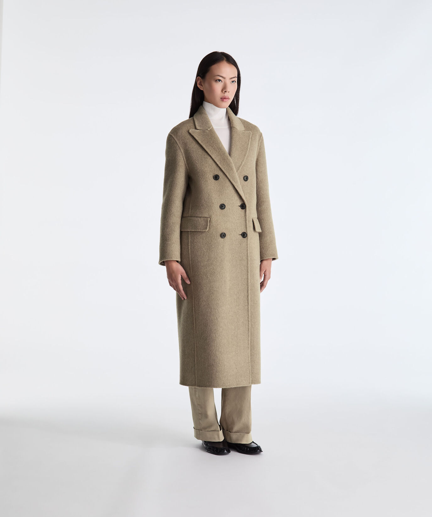 Long Double-Breasted Coat  Peuterey - large image number 1