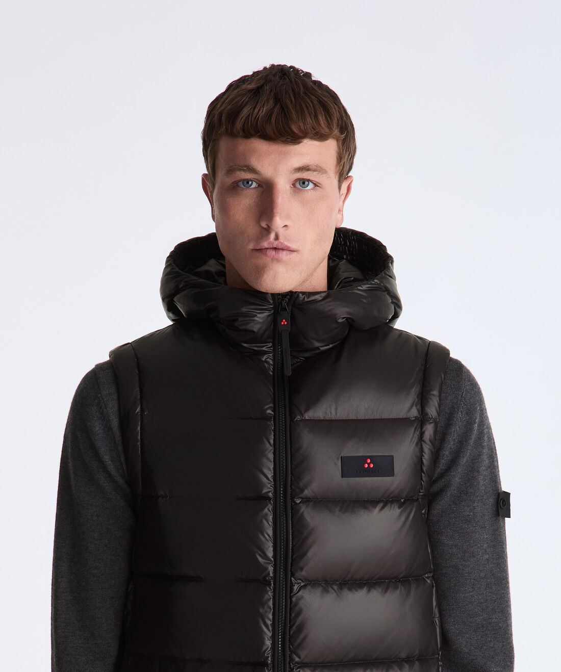 BLACK Nylon Vest for Men | Peuterey