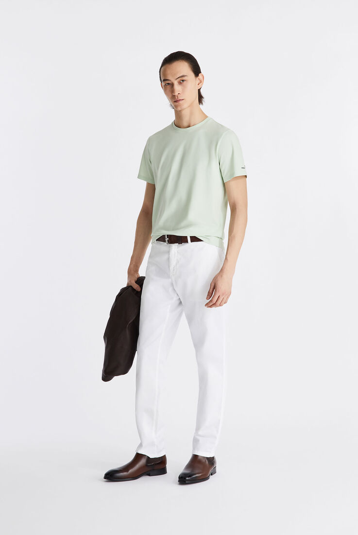 Stretch cotton and silk pique t-shirt  Peuterey - medium