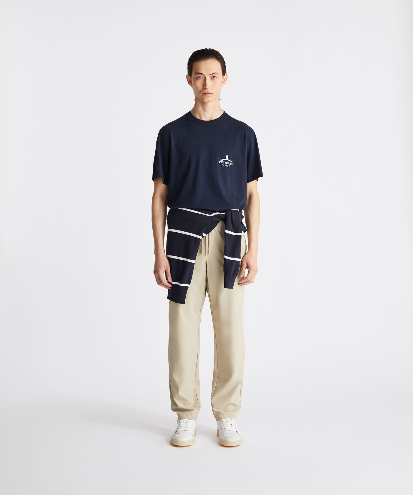 T-Shirt mit Print und Peuterey-Schriftzug auf der Brust  Peuterey - large image number 0