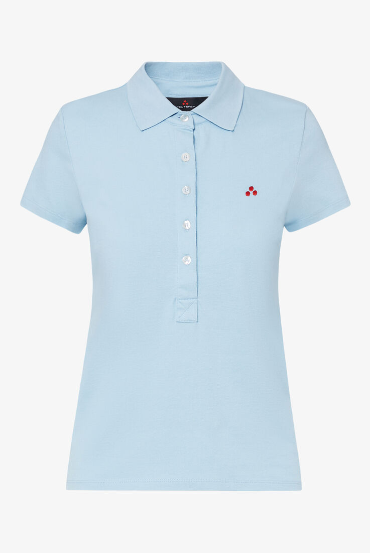 Polo avec logo brod&eacute;  Peuterey - still-fondo-neutro