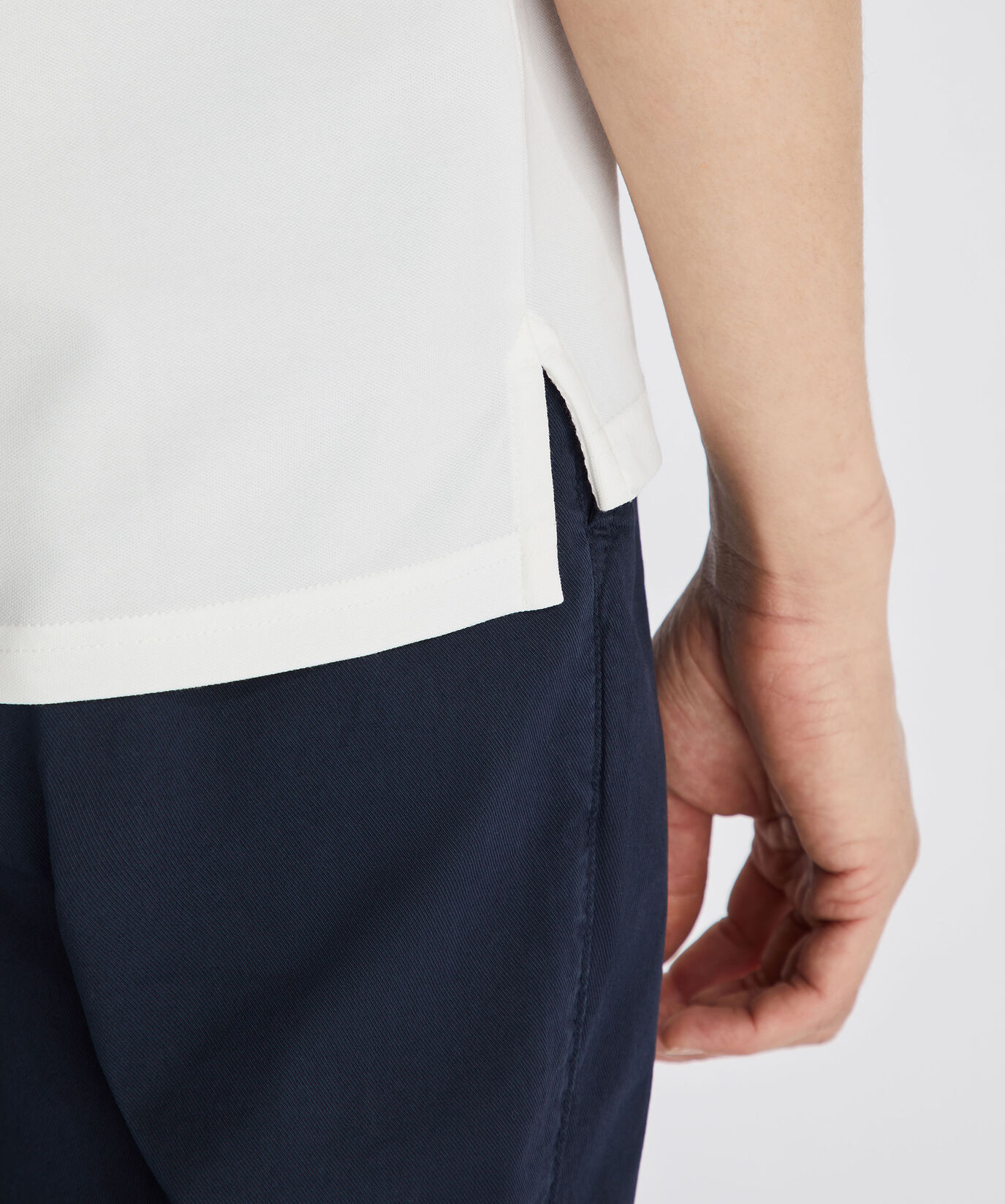 Stretch cotton pique polo shirt  Peuterey - large image number 4