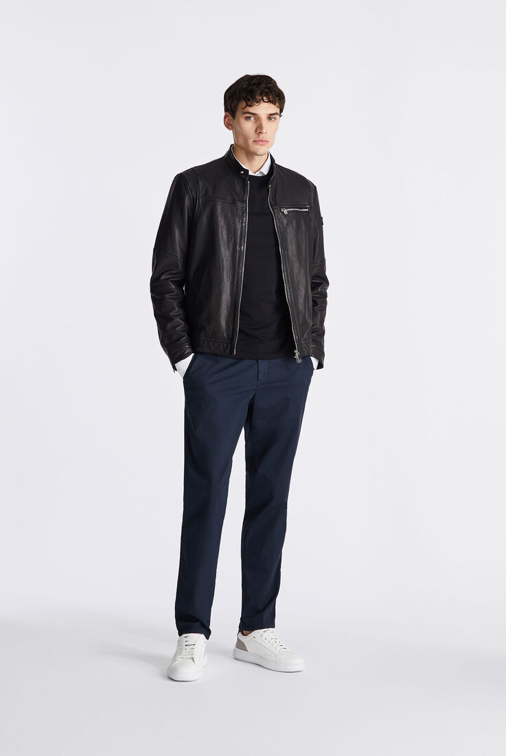 Soft leather biker jacket  Peuterey - medium