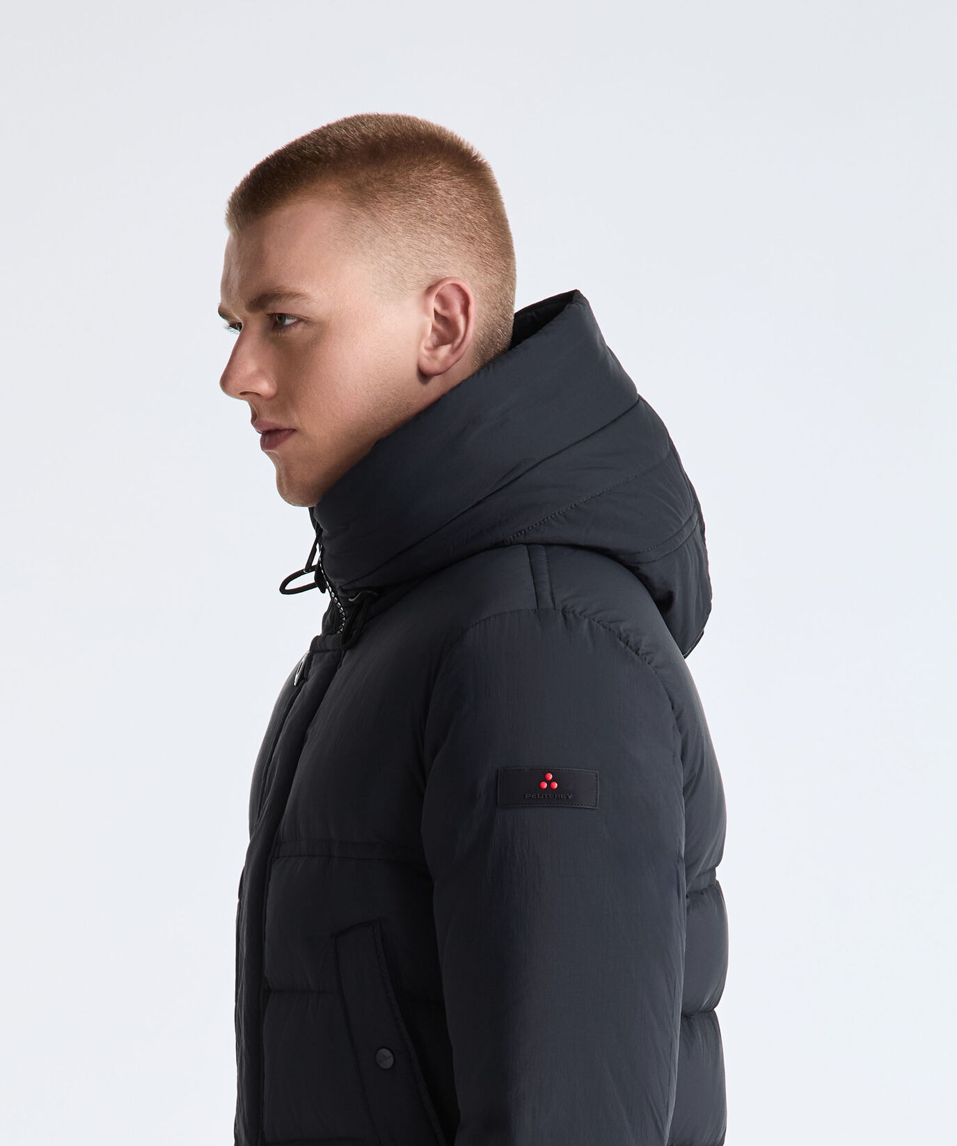 Down Jacket with Irregular Quilting  Peuterey - large