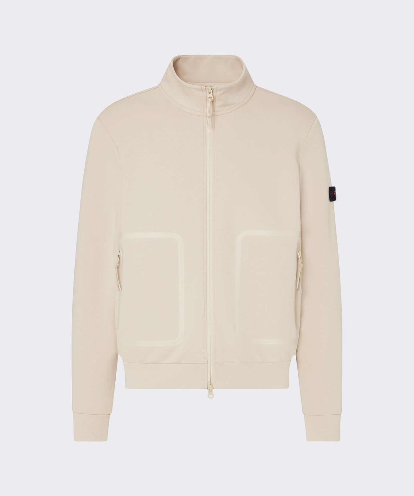 Sweat-shirt &agrave; poches avec d&eacute;tails gans&eacute;s gomm&eacute;s  Peuterey - large