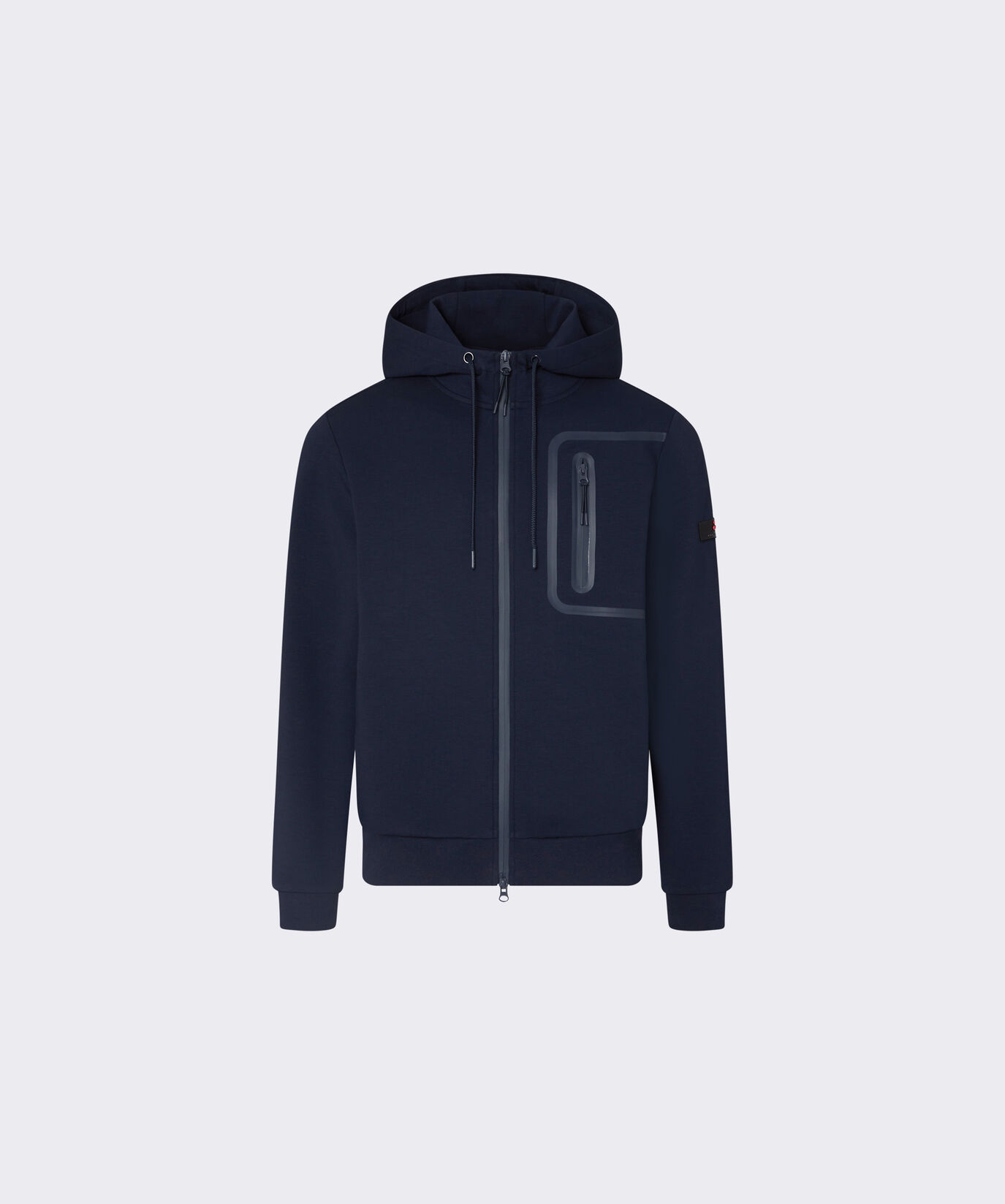 Felpa con cappuccio e taschino sul petto  Peuterey - large