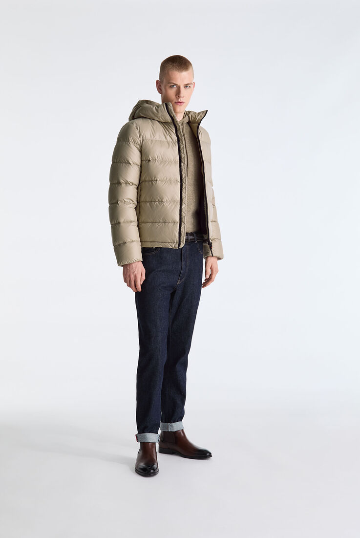 Nylon Hooded Down Jacket  Peuterey - medium